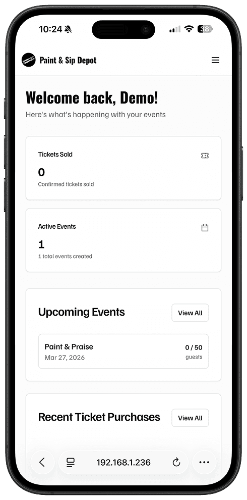 Create your host account